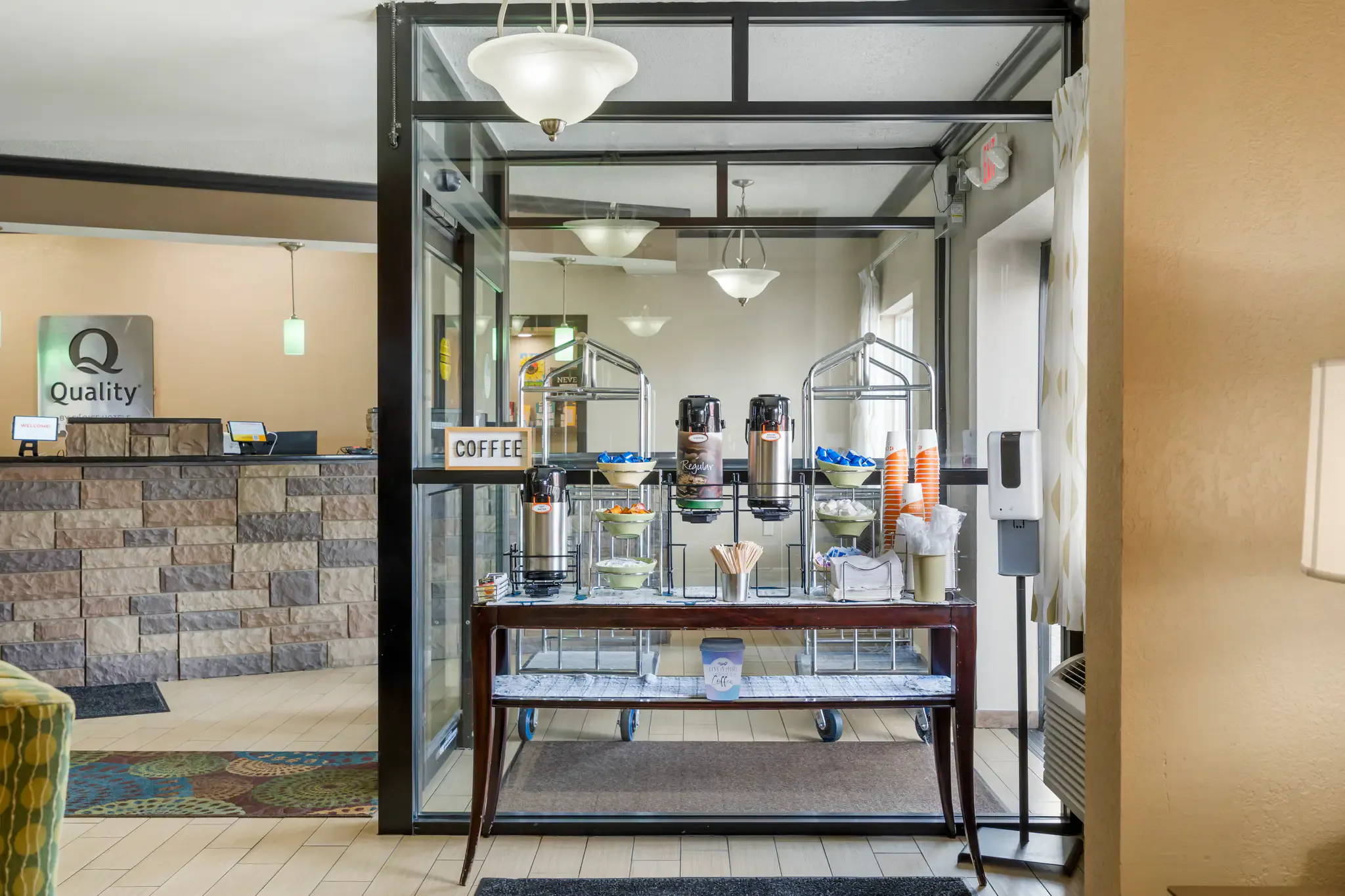 Front desk