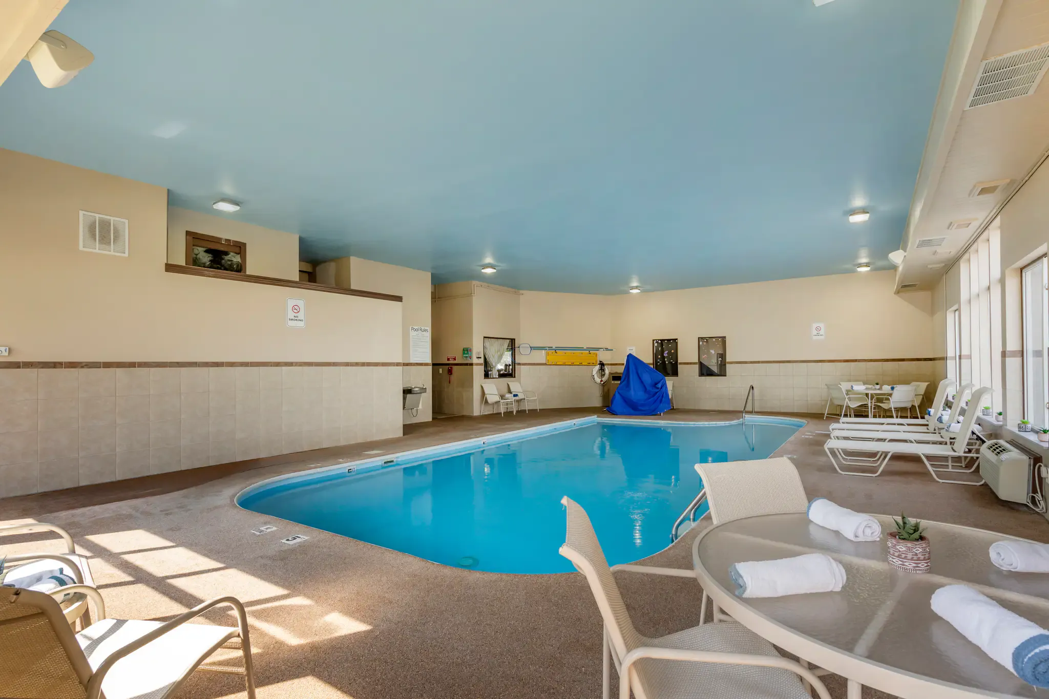 Indoor heated pool